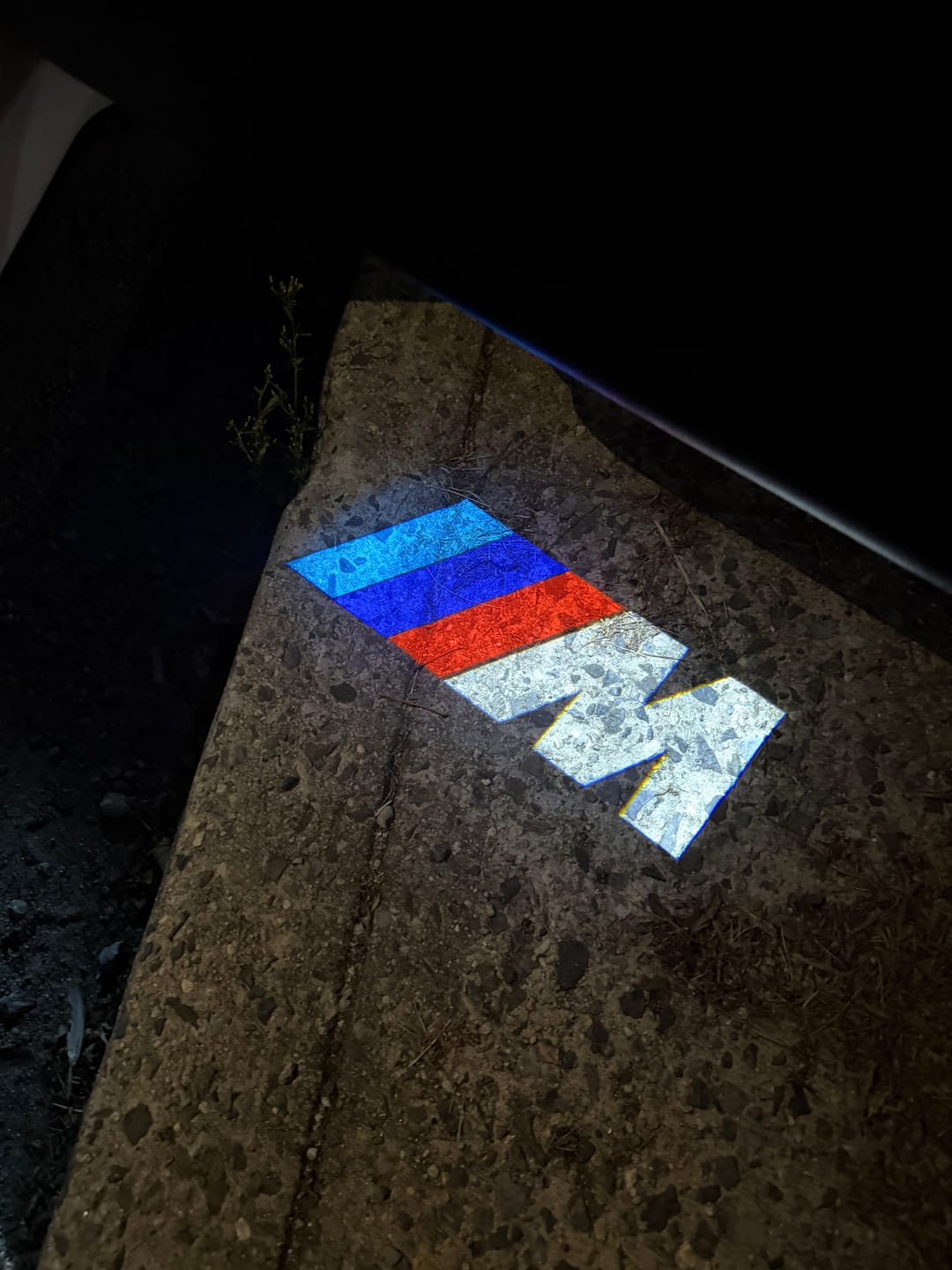 Customer photo review of BMW G SERIES DOOR LIGHTS