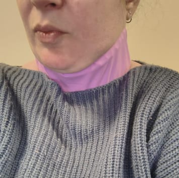 Customer photo review of CervicalEase Neck Support