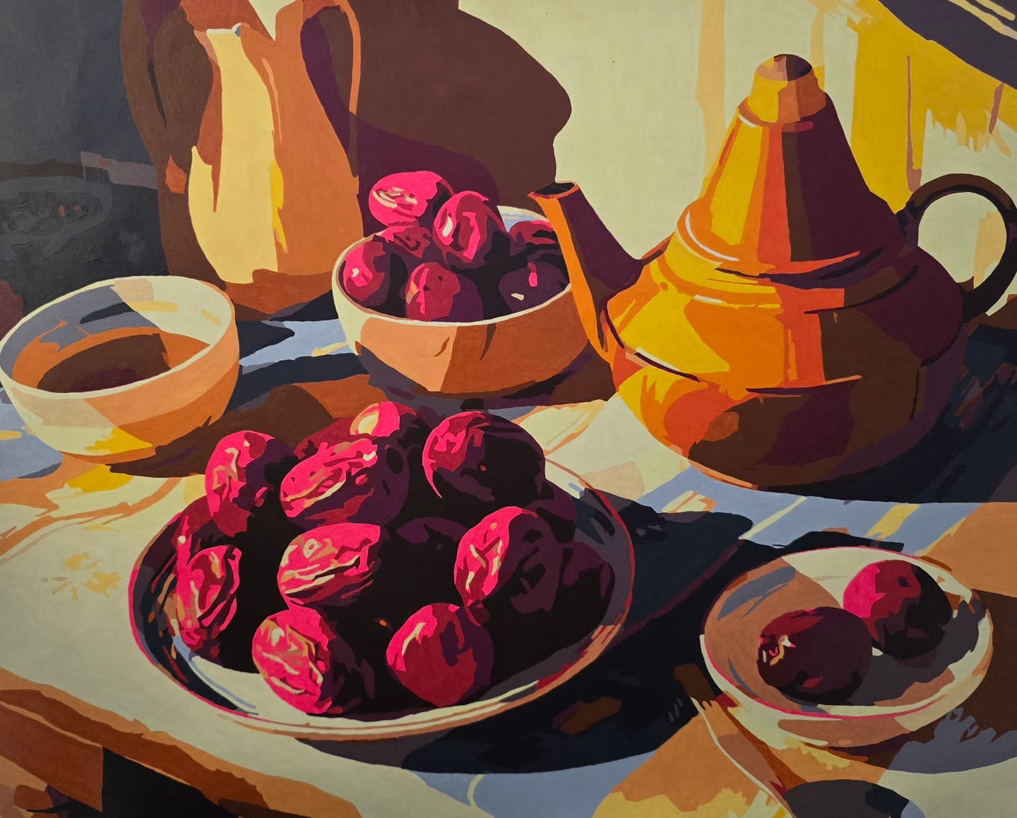 Customer photo review of Breaking the fast | Paint by Number