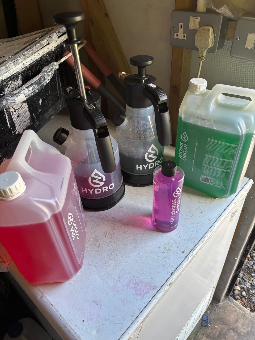 Customer photo review of V2 Free Spray Bundle