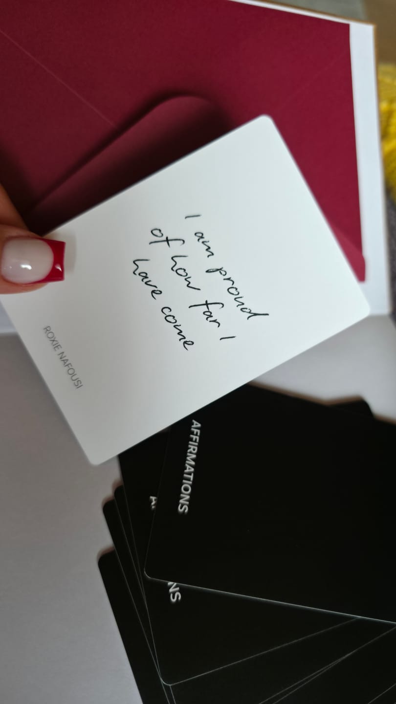 Customer photo review of The Confidence Affirmations By Roxie Nafousi