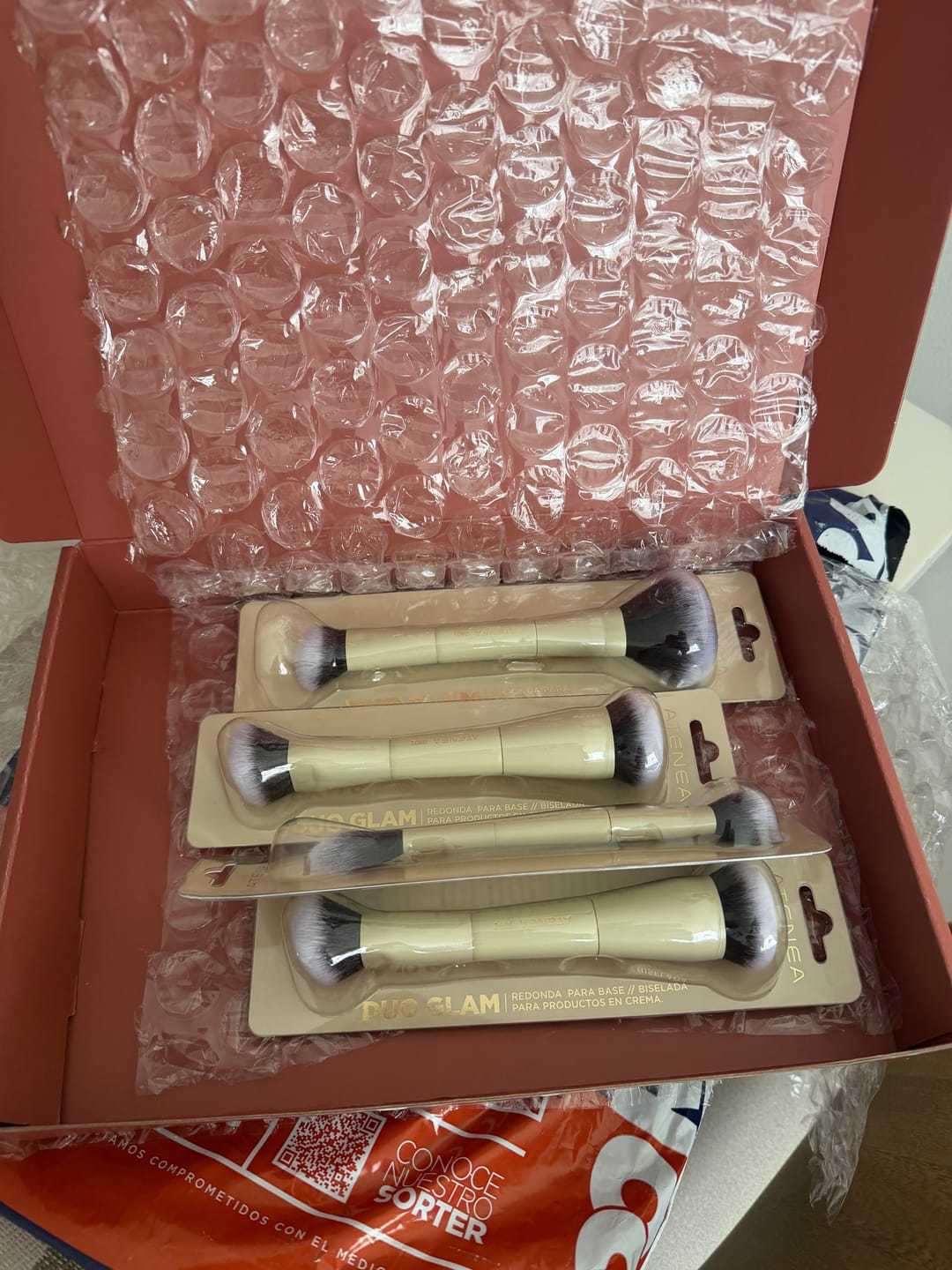 Customer photo review of BROCHA DUO POLVO Y RUBOR