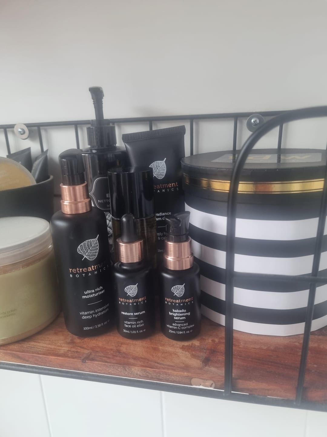 Customer photo review of Hydra-Glow Skin Set