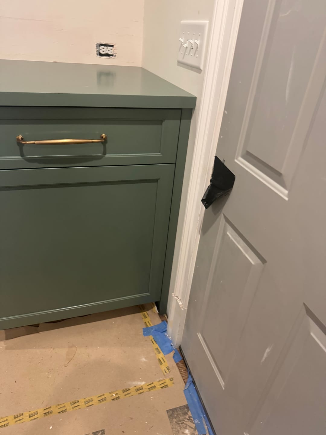 Customer photo review of Classic Cabinet Pulls - Antique Brass