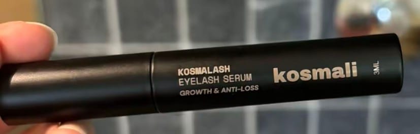 Customer photo review of KosmaLash Sérum | Crecimiento & Anticaída