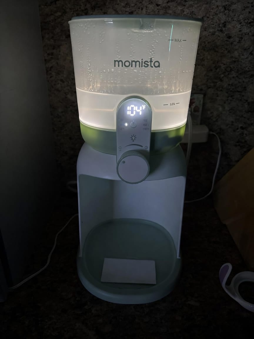 Customer photo review of AquaReady – Wasserwärmer für Babynahrung mit Temperaturwahl