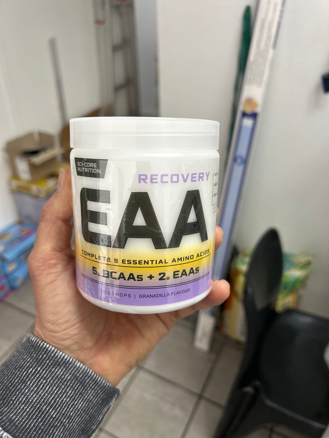 Customer photo review of Recovery EAA + BCAAs Granadilla - 300g | 30 servings (new)