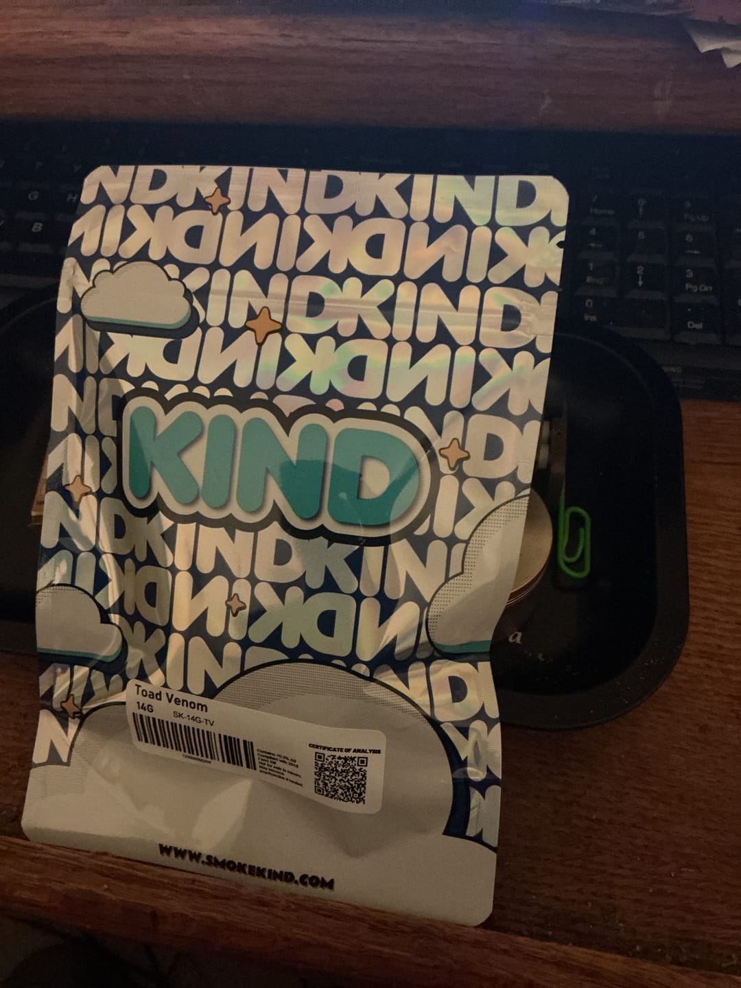 Customer photo review of Toad Venom - 14 Grams - Indica