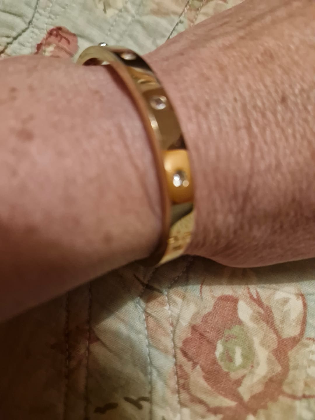 Customer photo review of Eternity Bangle Classic