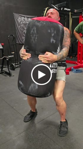 Customer video review of Strongman Sandbag