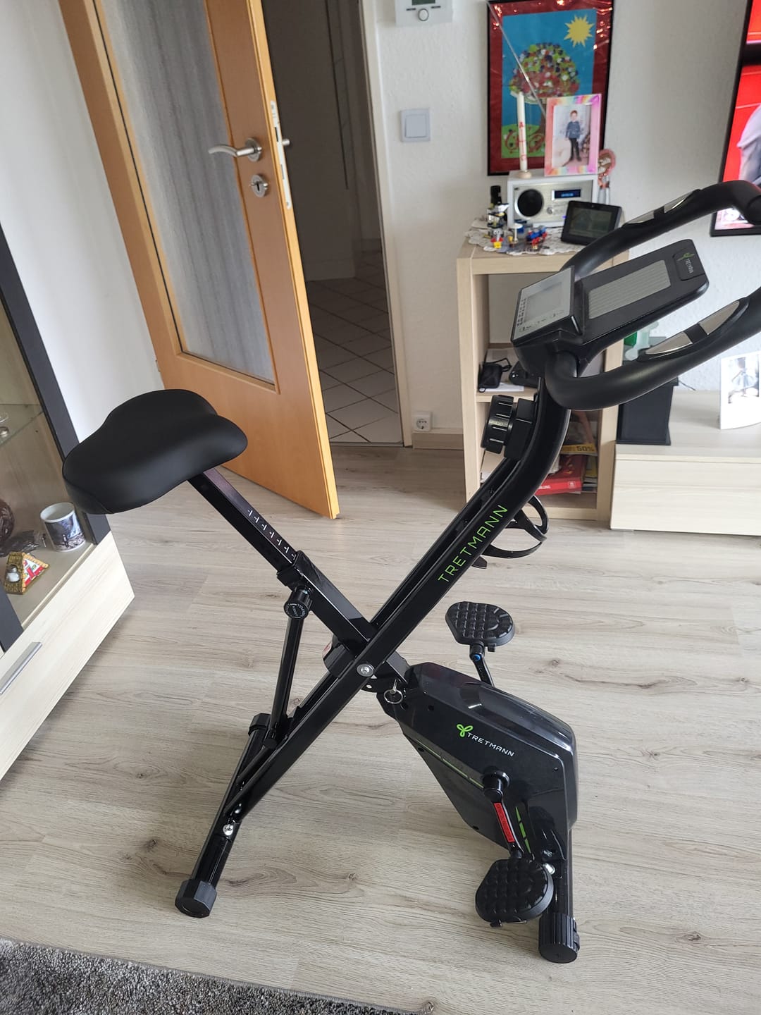 Customer photo review of Tretmann HOME - Klappbarer Heimtrainer