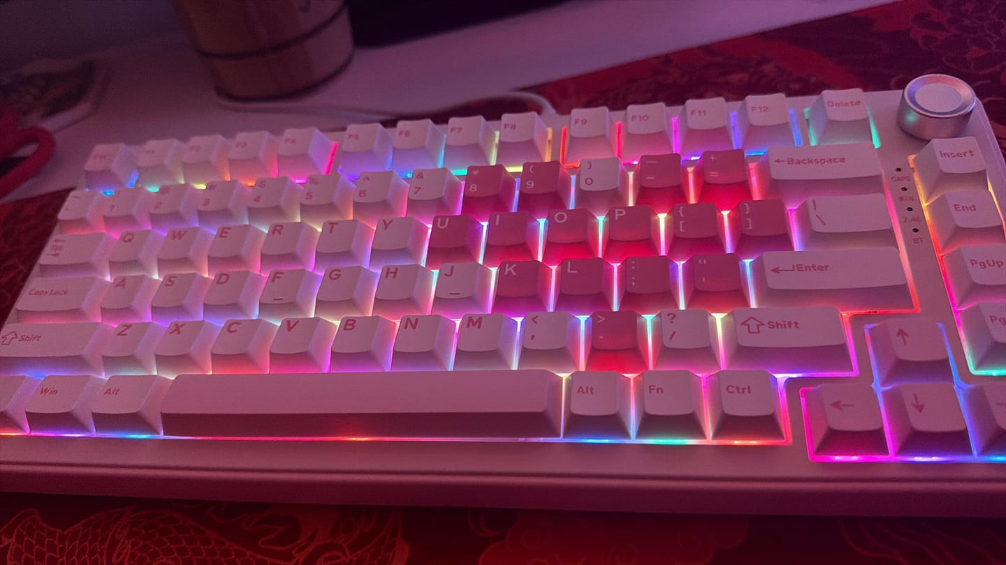 Customer photo review of YUNZII B75 Pro Mekanik Klavye