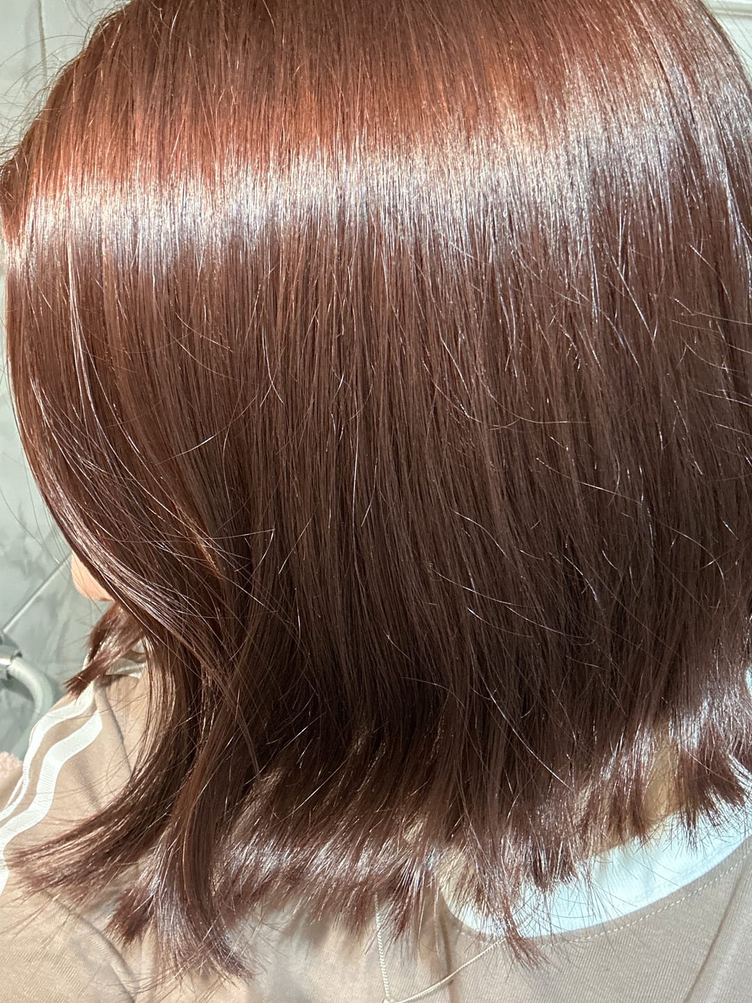 Customer photo review of Mascarilla Post Coloración Coral Sea Hair