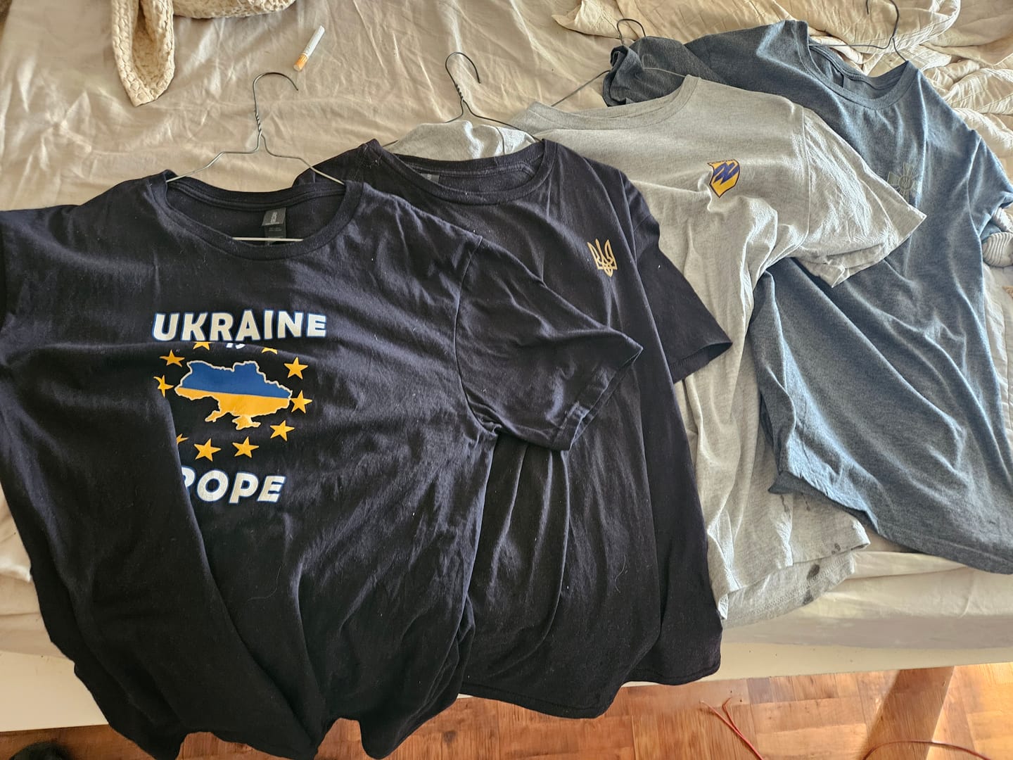 Customer photo review of Ukraine is Europe T-Shirt