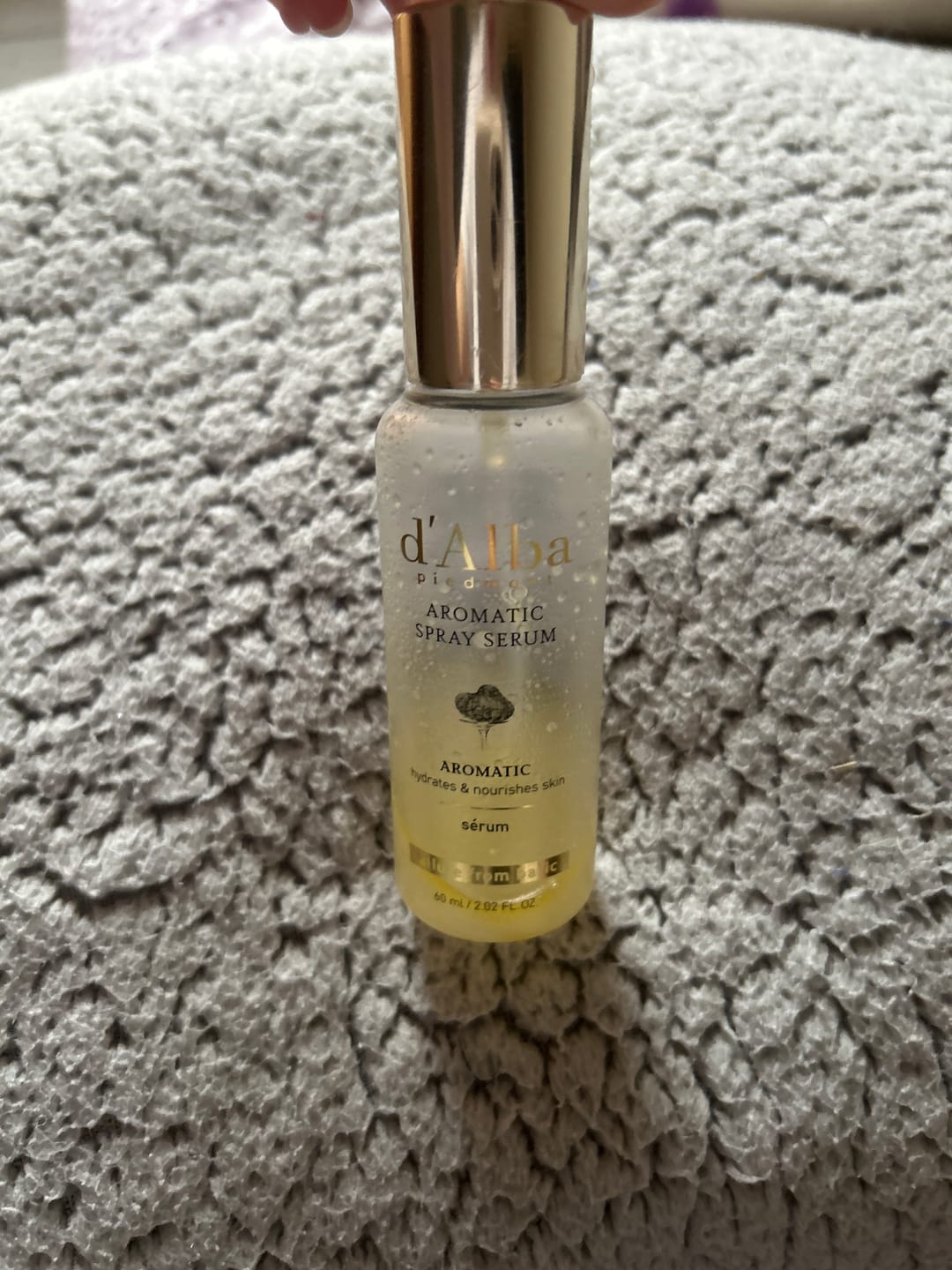Customer photo review of Aromatic Spray Serum