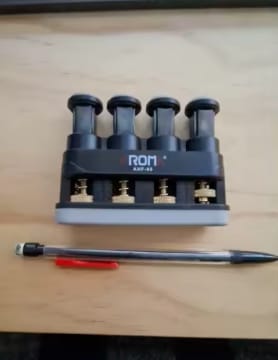 Customer photo review of Finger Strength and Precision Trainer