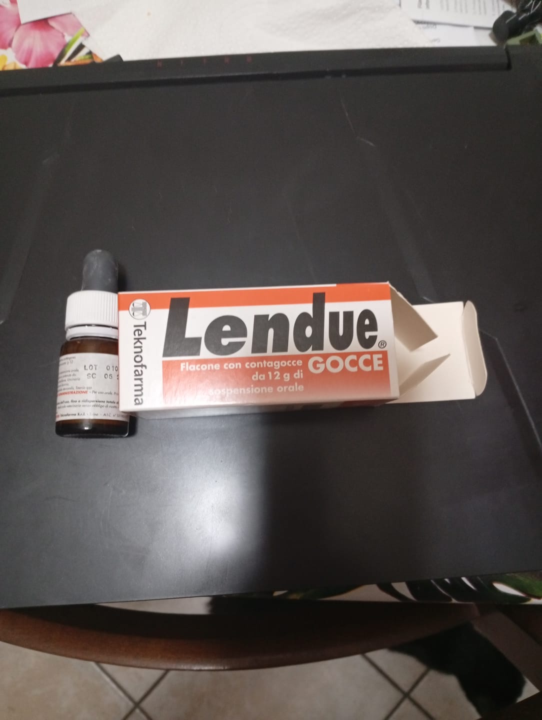 Customer photo review of Lendue Gocce 120 mg/g -  Contro i parassiti nel cane e gatto