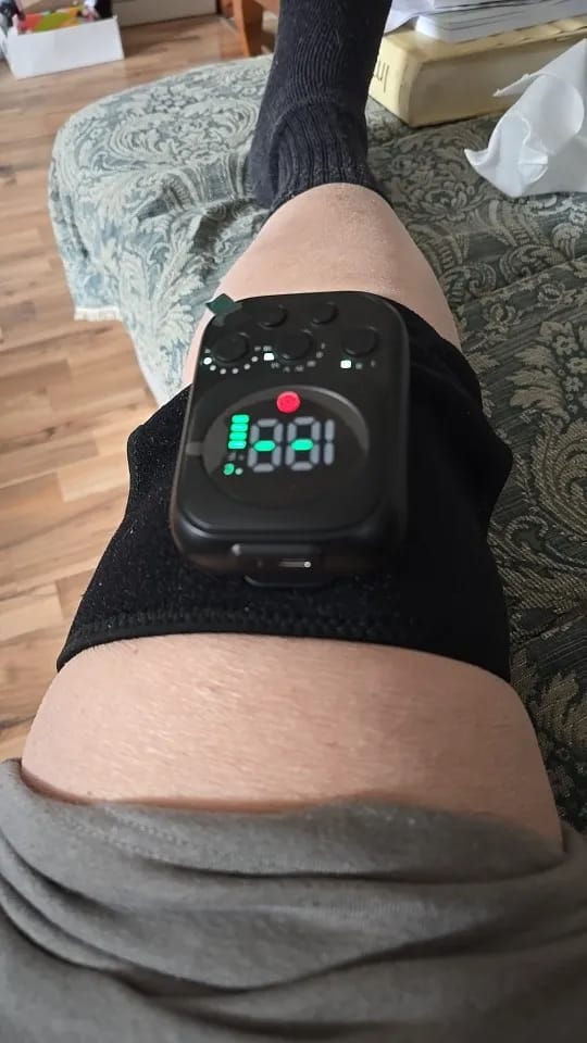 Customer photo review of Masajeador de rodilla