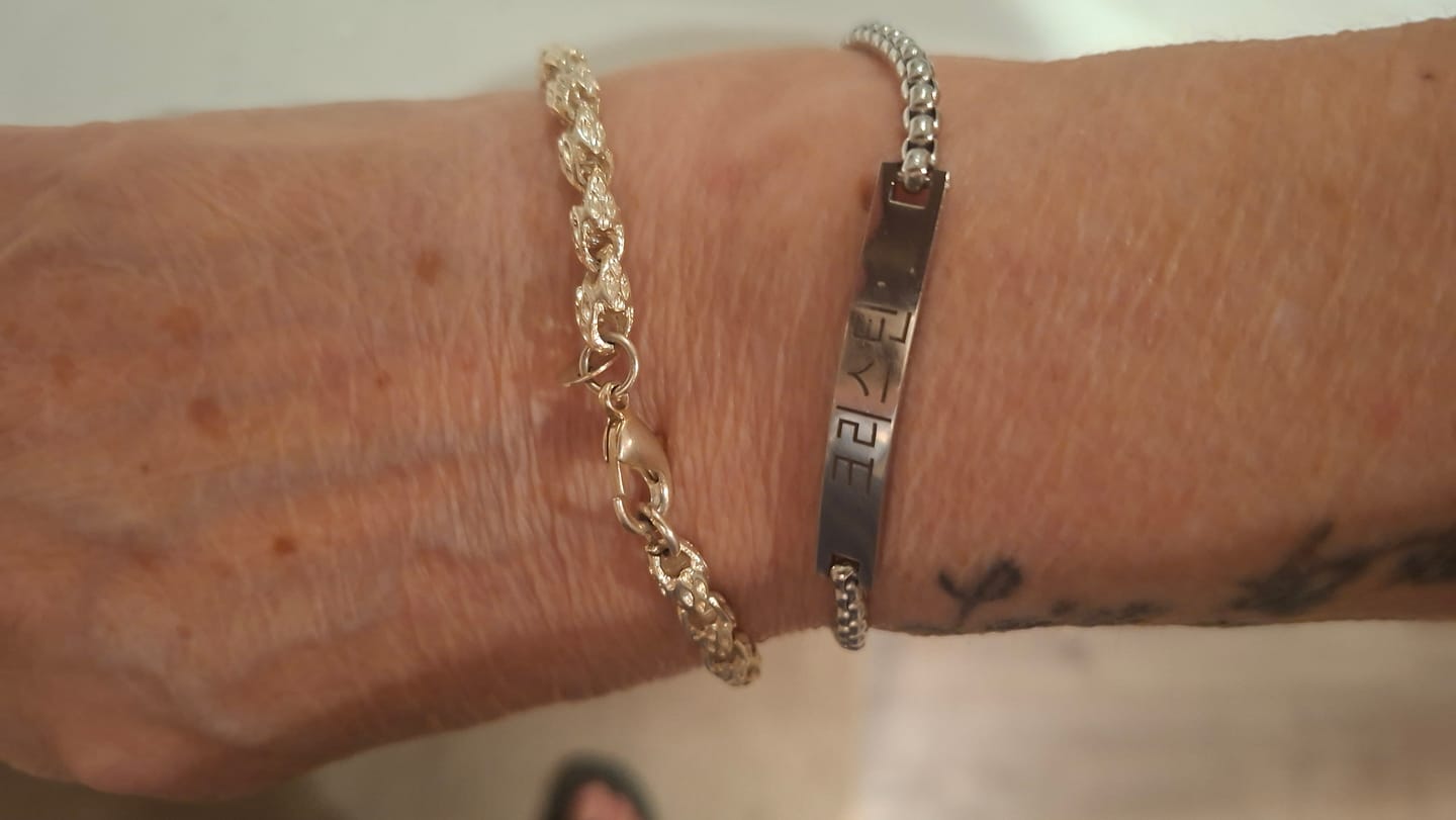 Customer photo review of Bracelet Fin Coréen