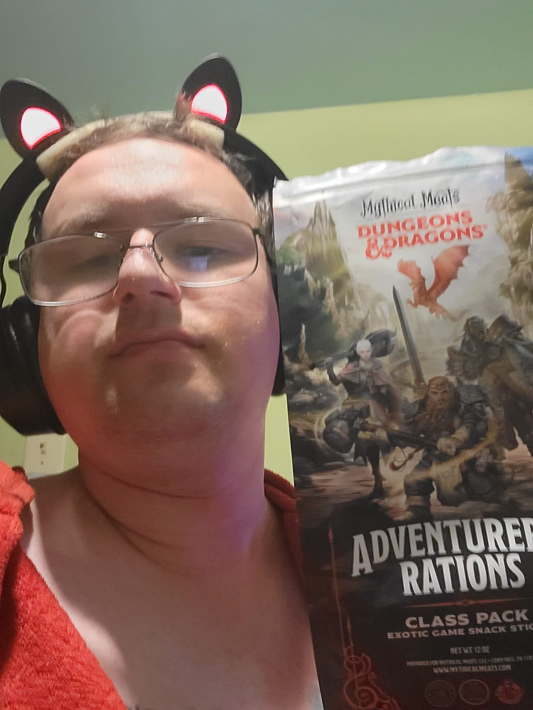 Customer photo review of DUNGEONS & DRAGONS Snack Sticks Variety Pack - Pack of 12 1 OZ. Exotic Game Snack Sticks