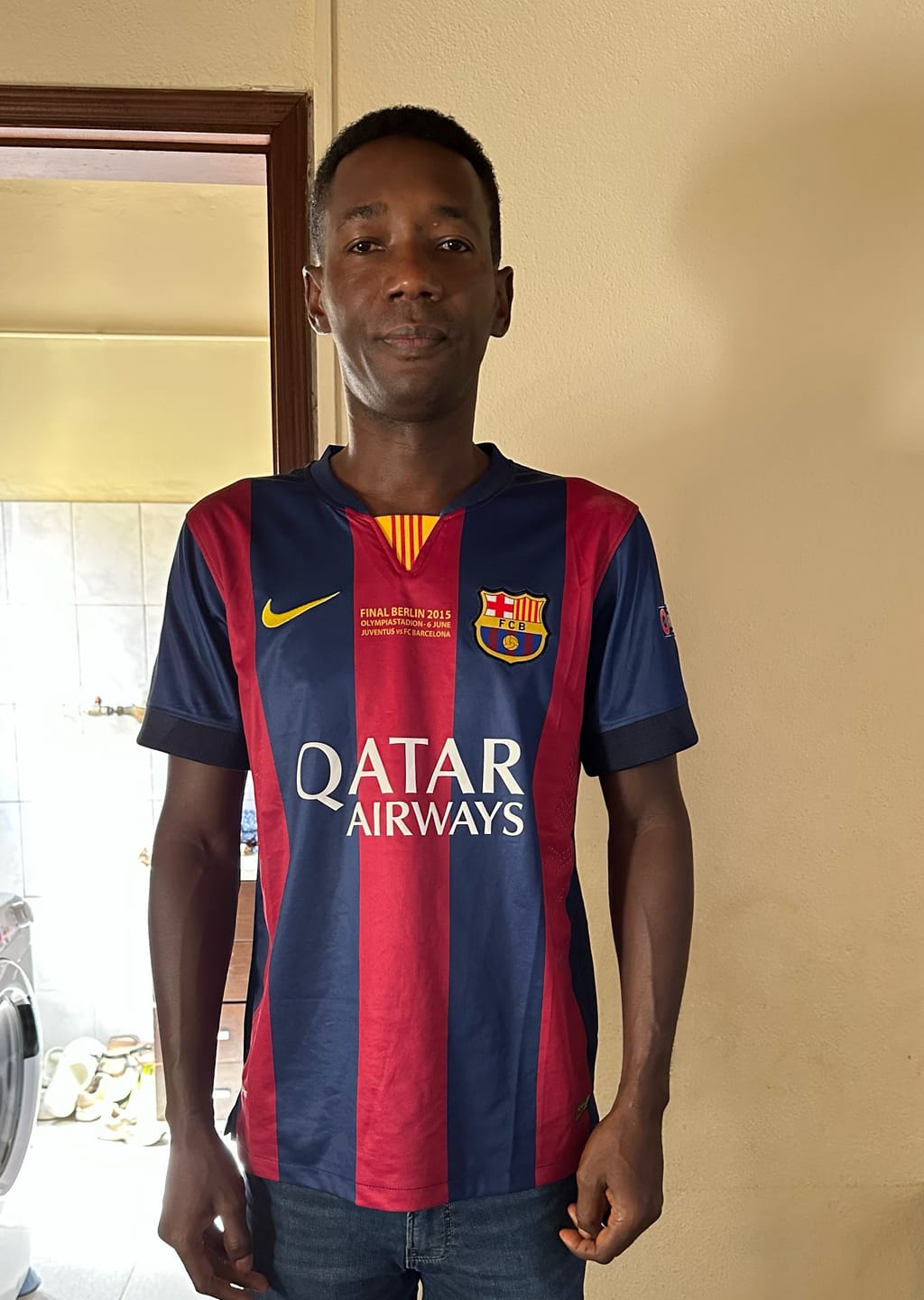 Customer photo review of Barcellona Maglia Home 2014/15 Finale UCL