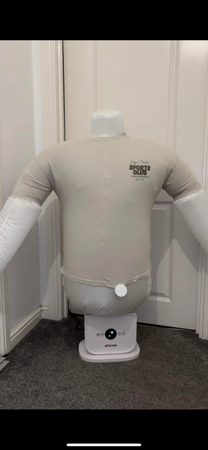 Customer photo review of ReadyWear - Automatic Ironing Machine with Drying