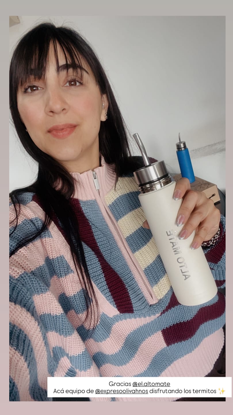 Customer photo review of ALTO MATE® - Acero Inoxidable