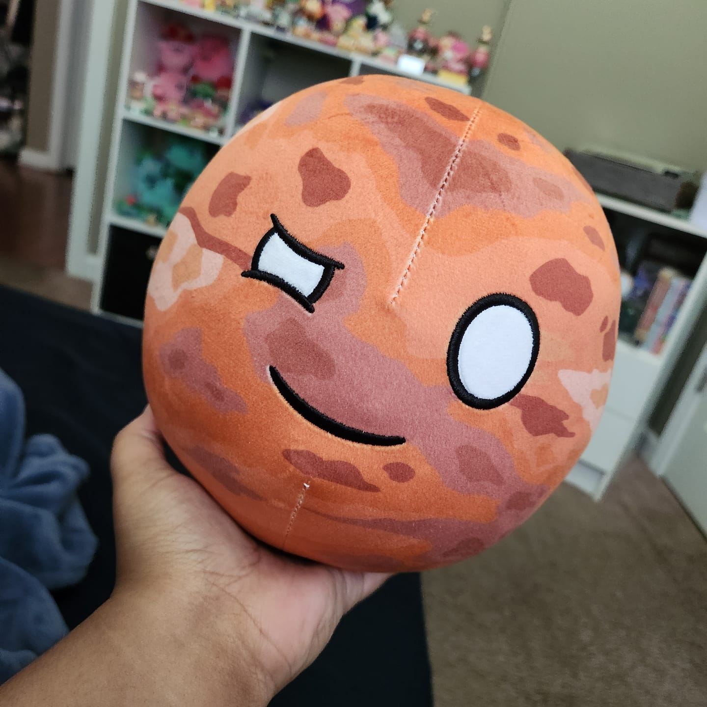 Customer photo review of The SolarBalls Mars Plush