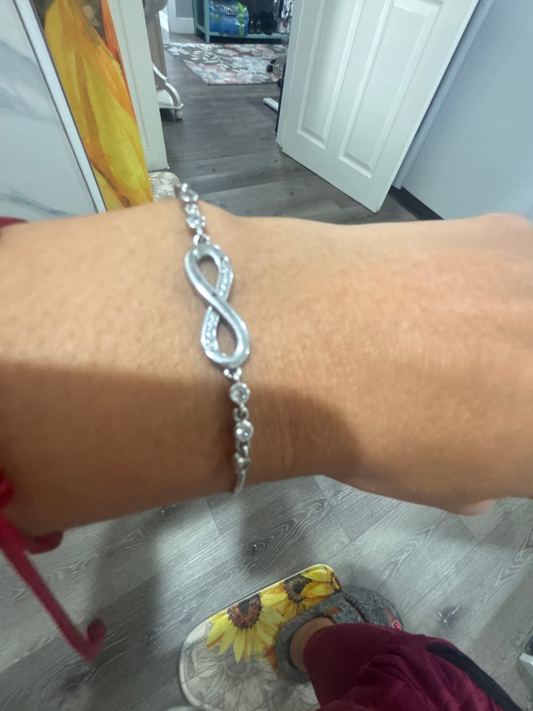 Customer photo review of Beyond Love Endless-Bracelets with Engraving