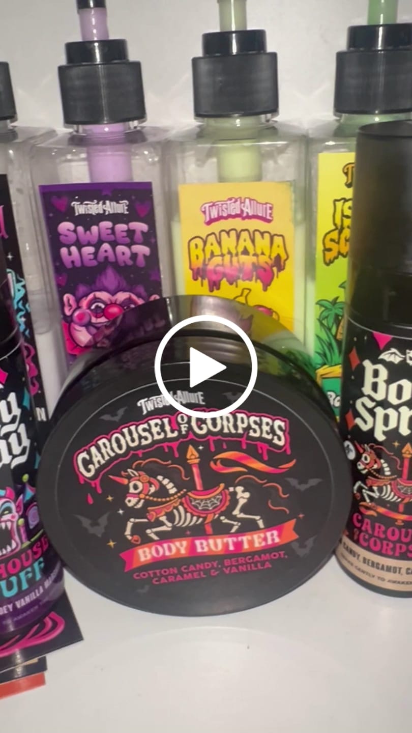 Customer video review of Haunted Fairgrounds Body Butter