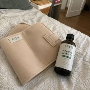Customer photo review of Kit de Aceite de Ricino para la Hinchazón
