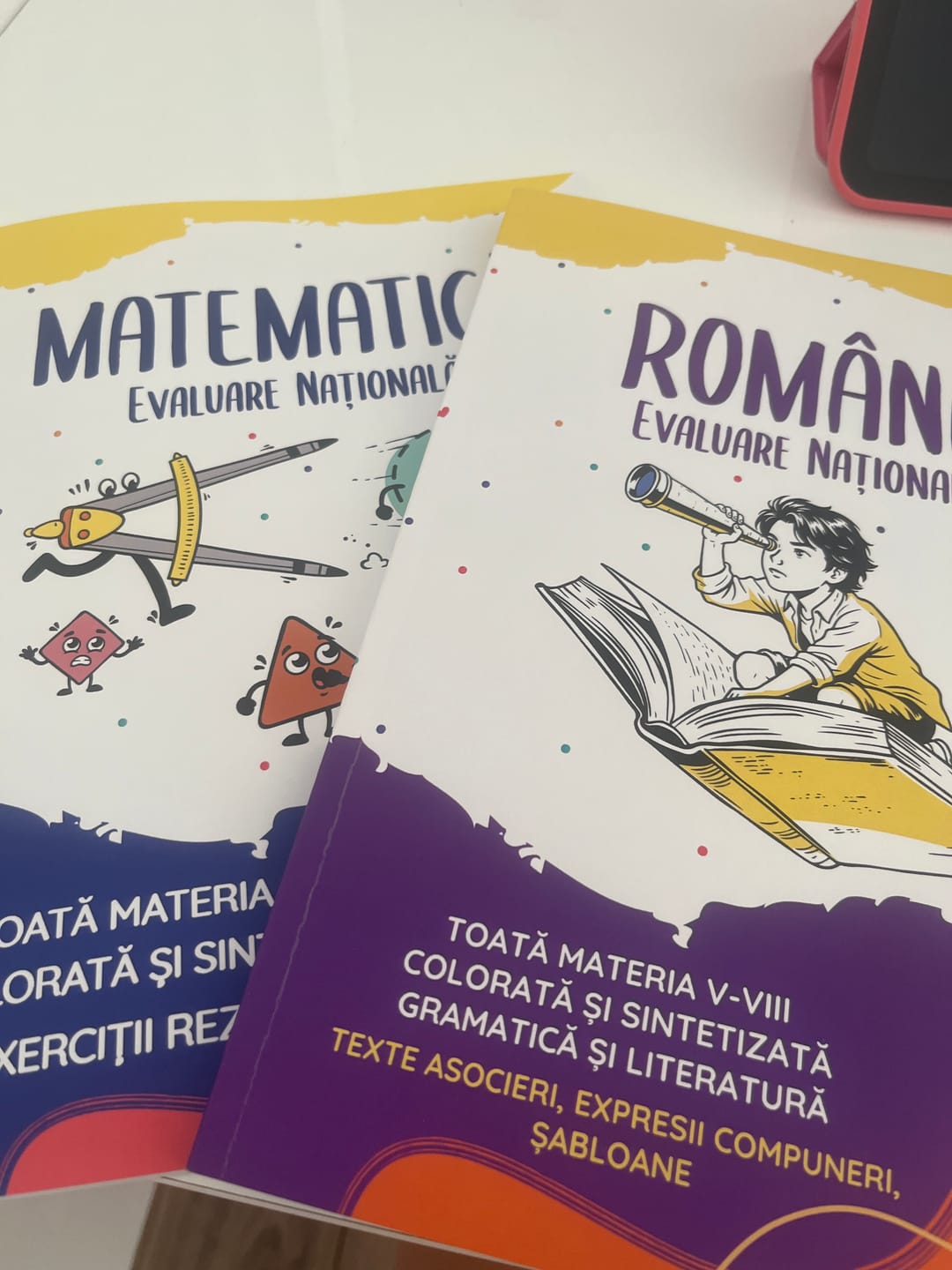 Customer photo review of Pachet Evaluare Națională (Română + Matematică) Bacademia