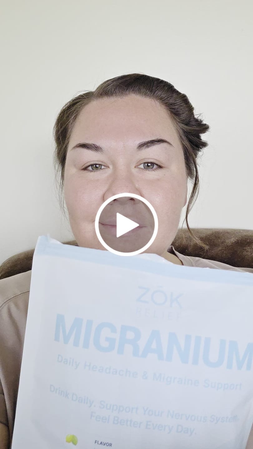 Customer video review of ZŌK Device - Cranial Nerve Stimulation for Headaches + Migraines + Stress + Tinnitus