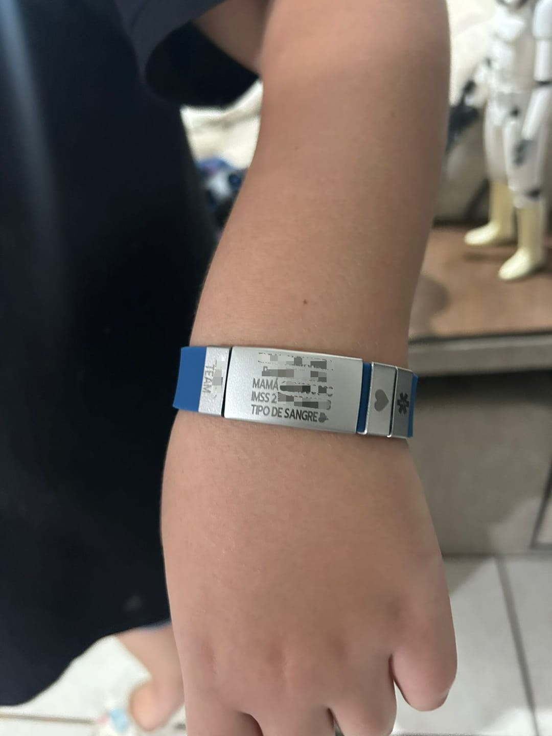 Customer photo review of AXO ID - Brazalete de Emergencia