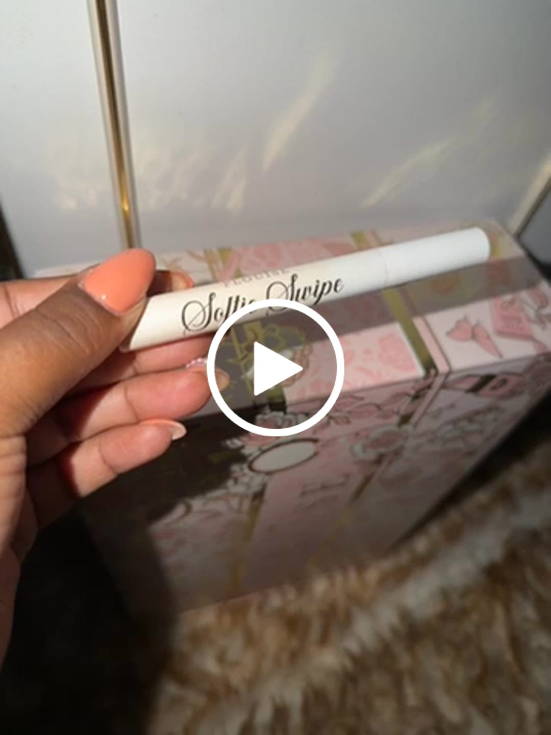 Customer video review of Softie Swipe Tinted Lip Mask - Coconut Cake