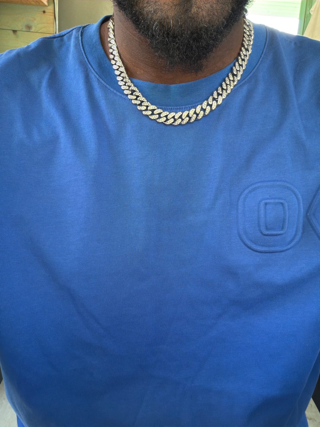 Customer photo review of Collana Cuban Acciaio Inossidabile - Silver
