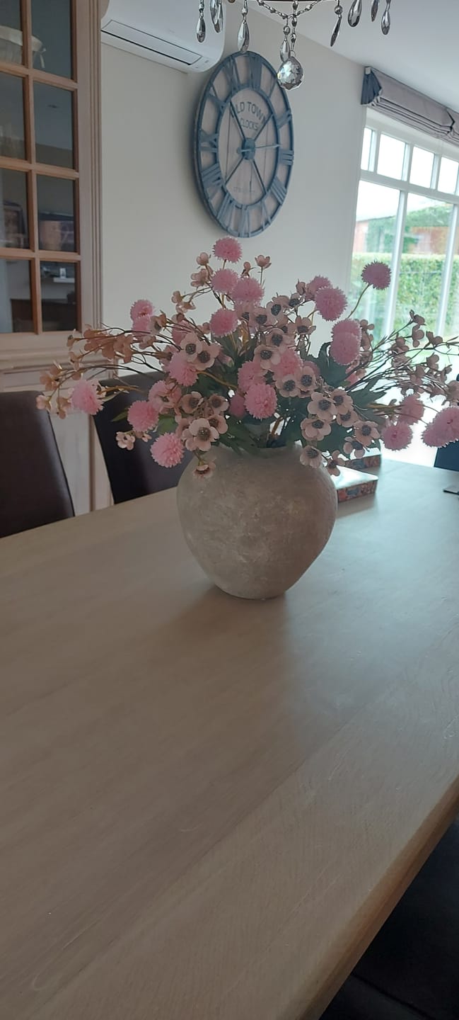 Customer photo review of Arda vaas - Beige