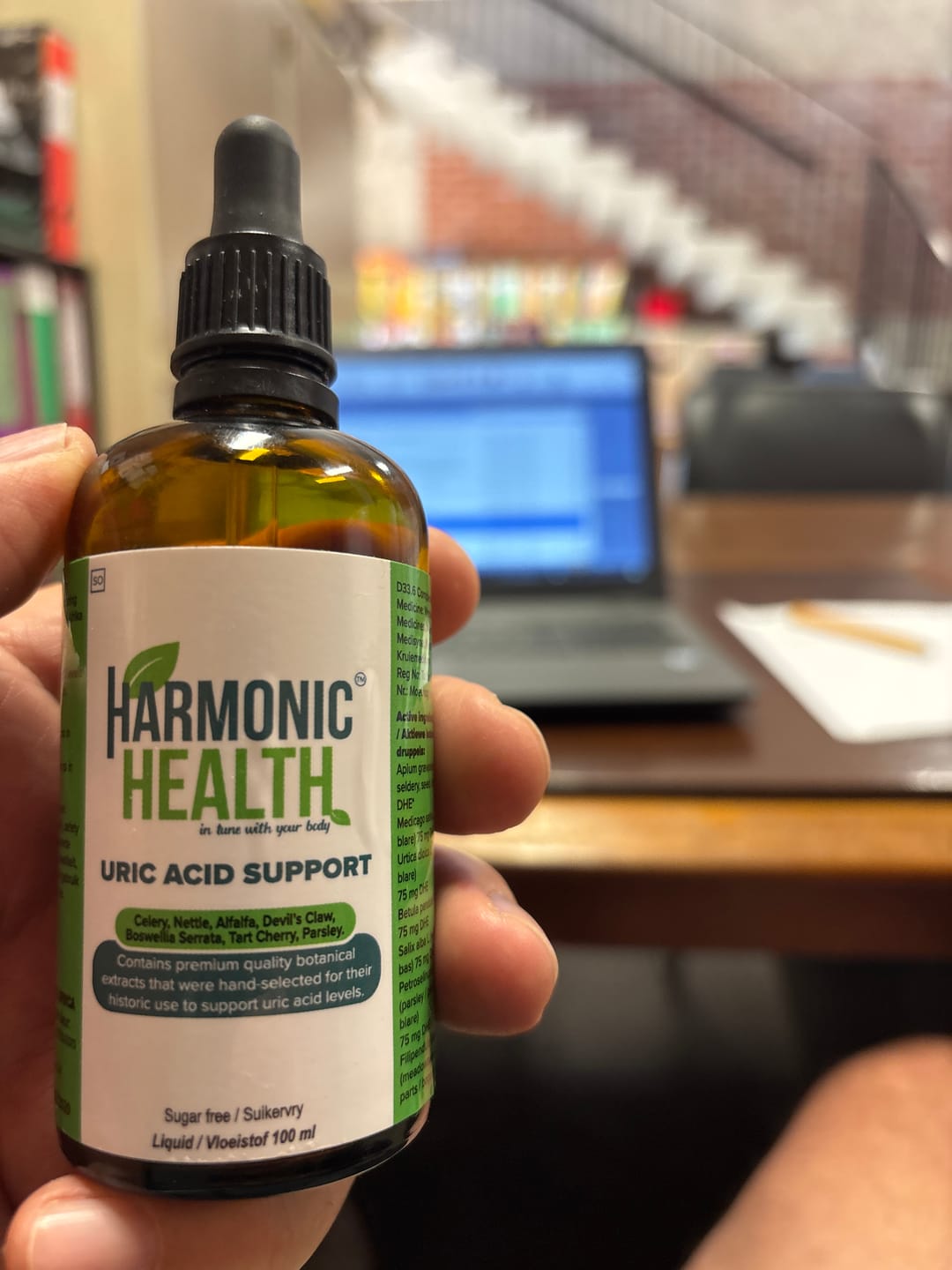 Customer photo review of Uric Acid Support Free Bottles Offer