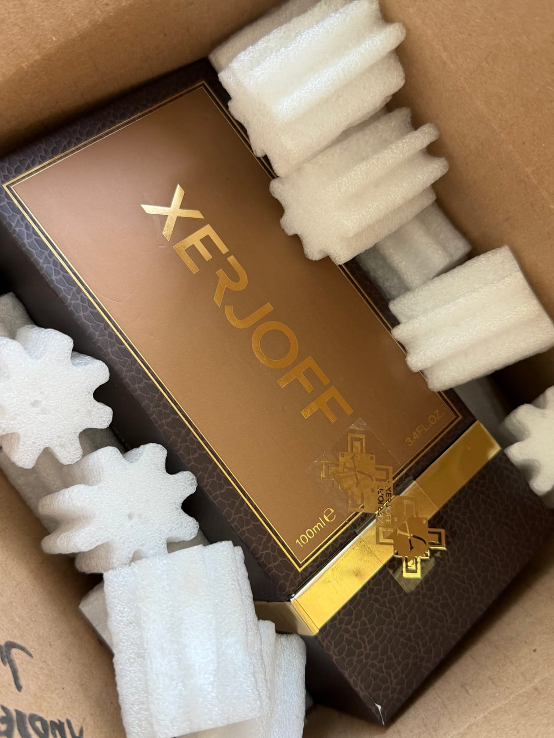 Customer photo review of XERJOFF ERBA GOLD 100 ML