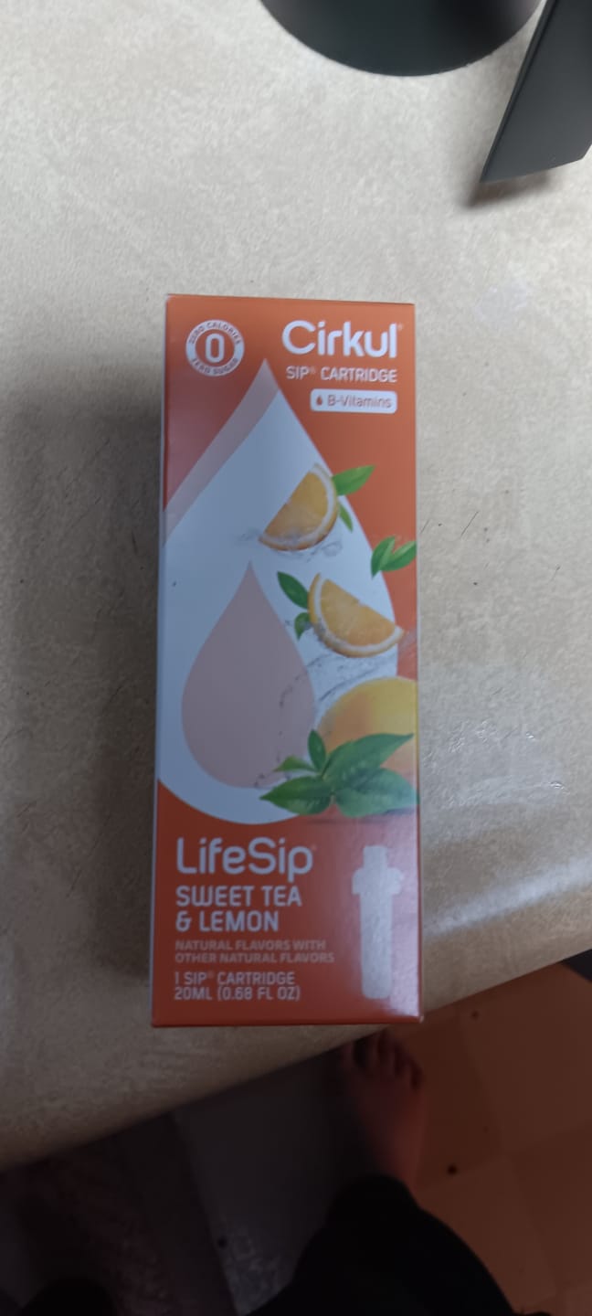 Customer photo review of LifeSip Sweet Tea & Lemon
