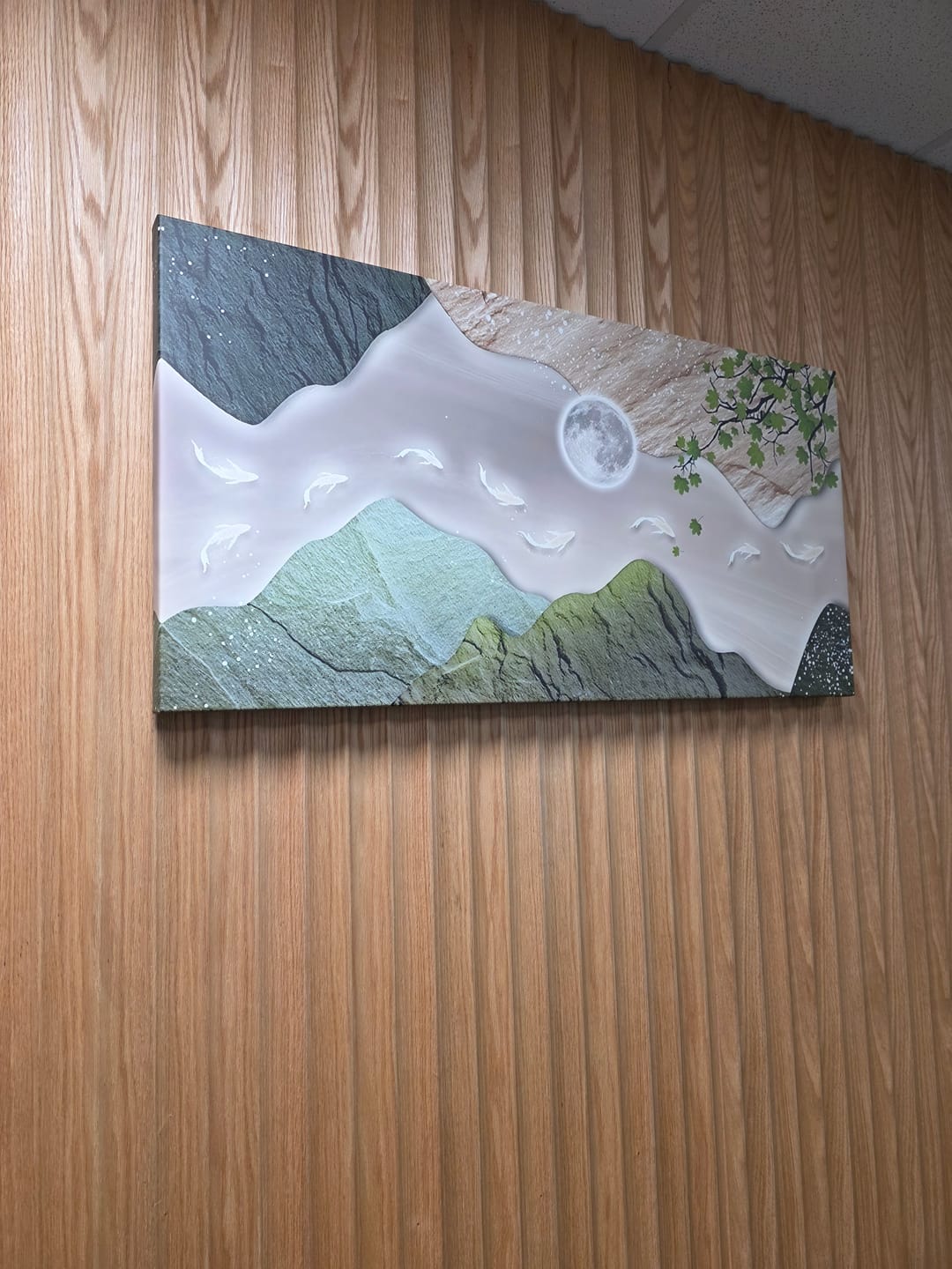 Customer photo review of NINE KOIS CANVAS