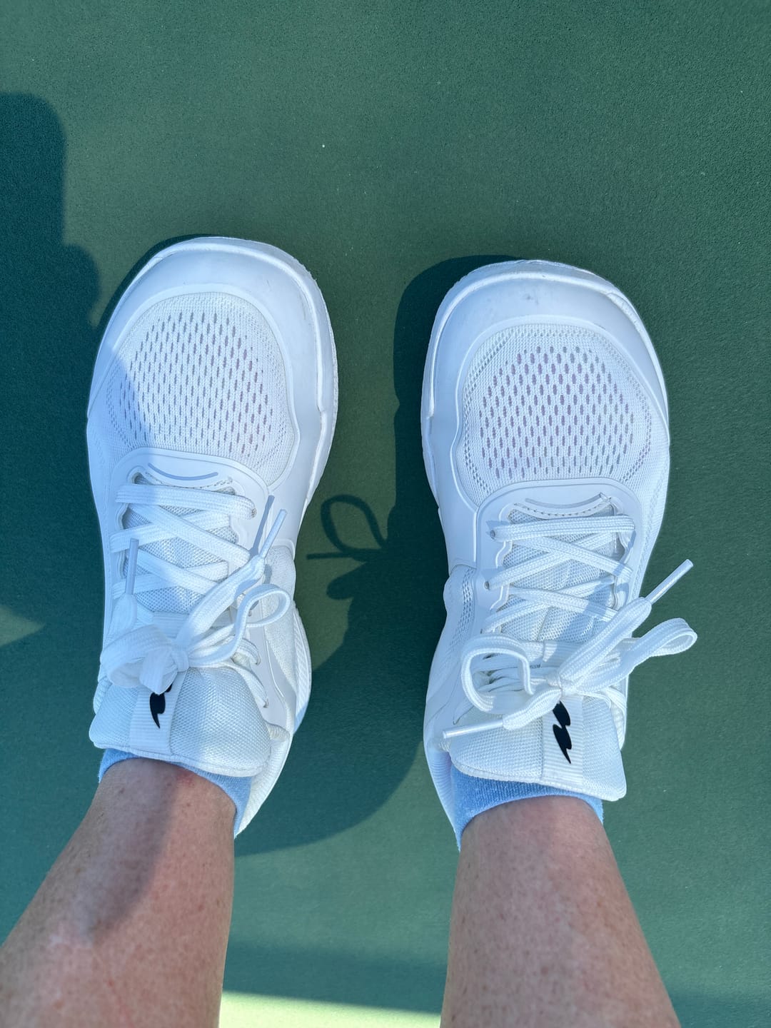 Customer photo review of CUURT Muuv - Wide Toe Box Court Shoes (Unisex)
