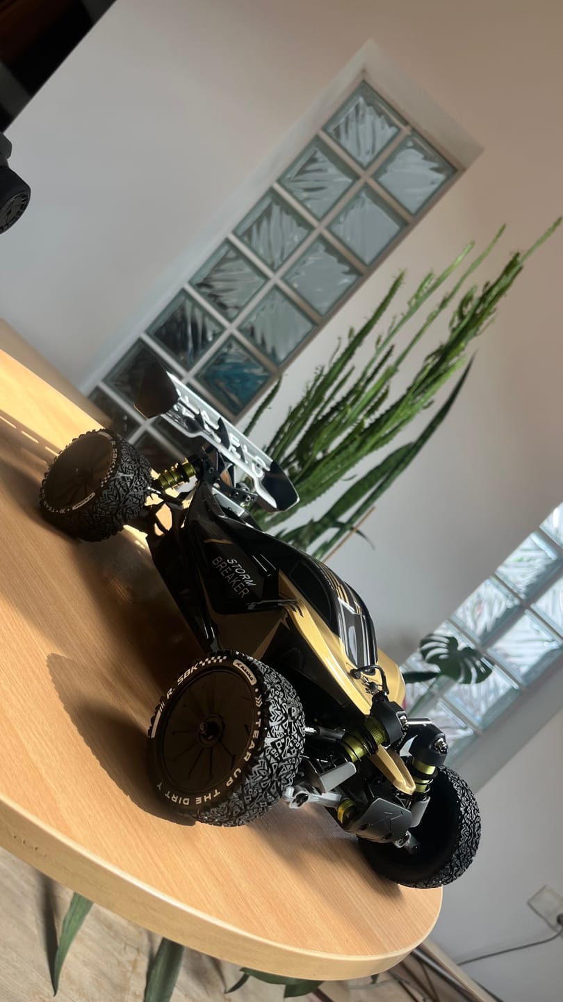 Customer photo review of Storm Breaker 1/10 Carbon Fiber Brushless RTR 4WD Buggy | SBK10