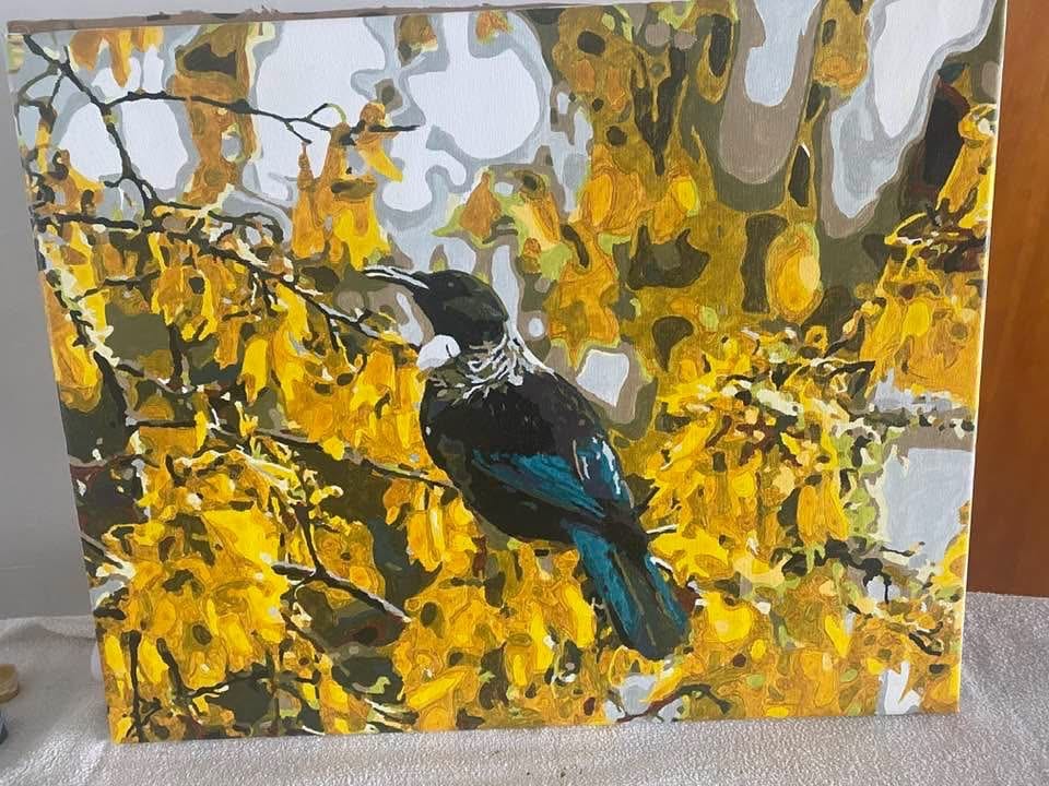 Customer photo review of Tui in Kowhai Tree