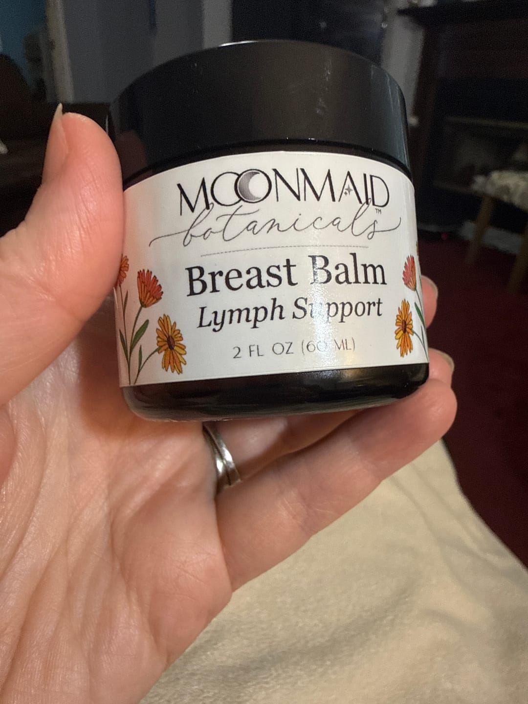 Customer photo review of Breast Balm