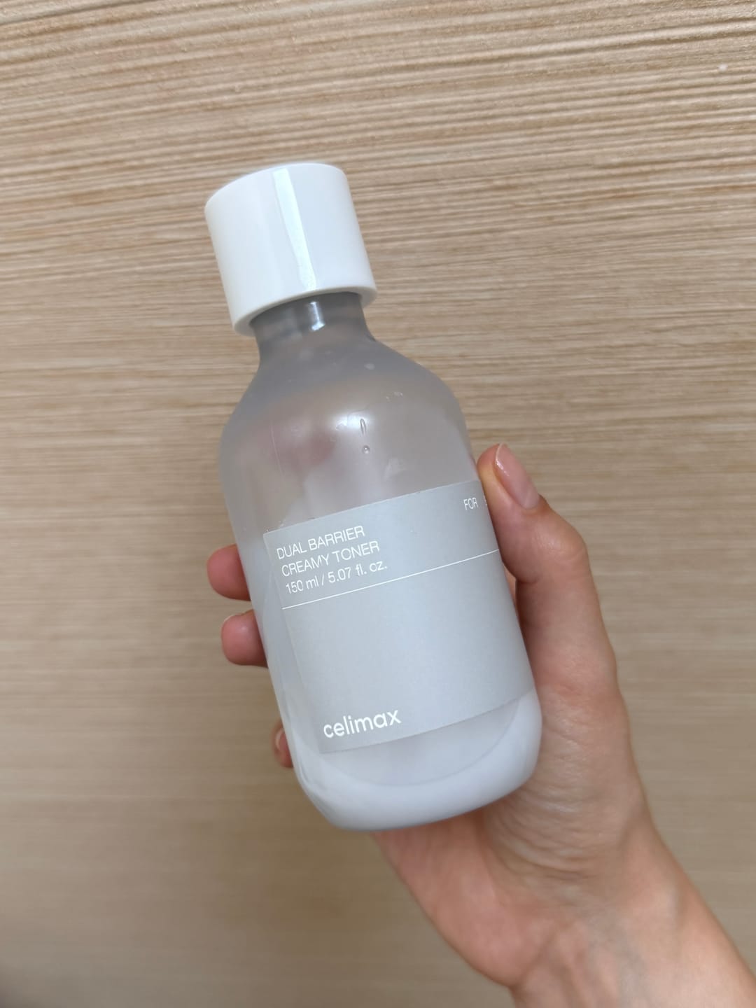 Customer photo review of Aizsargbarjeru veidojošs krēmveida toniks Celimax Dual Barrier Creamy Toner