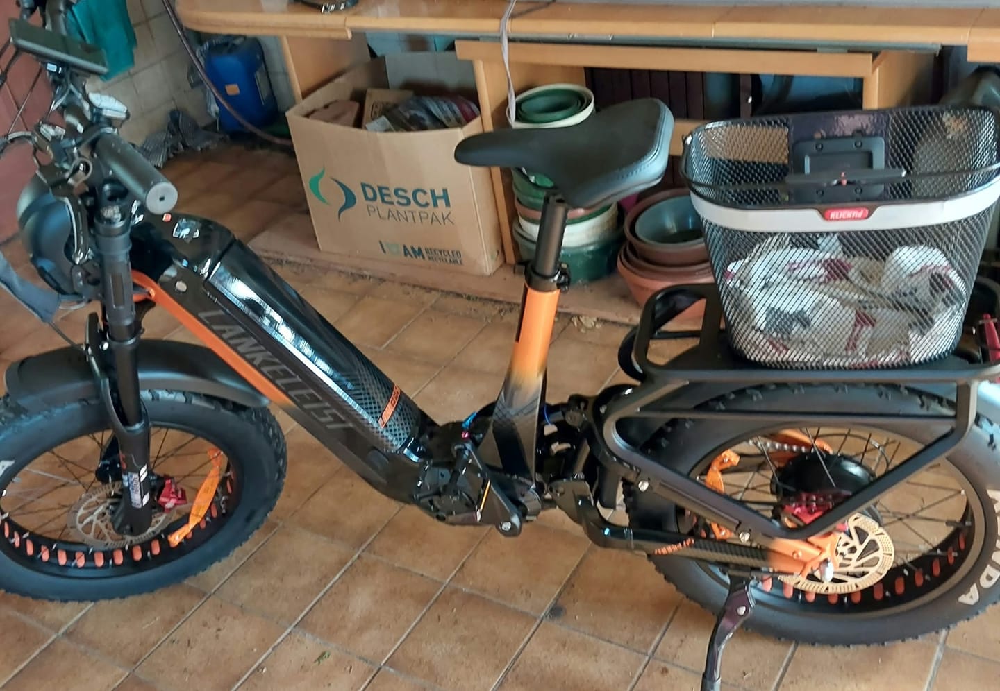 Customer photo review of Lankeleisi RX800 Plus 1000W 20" Fat Bike 960Wh Full Suspension Electric Bike with Torque Sensor 48V 20Ah Battery SUV E-Bike