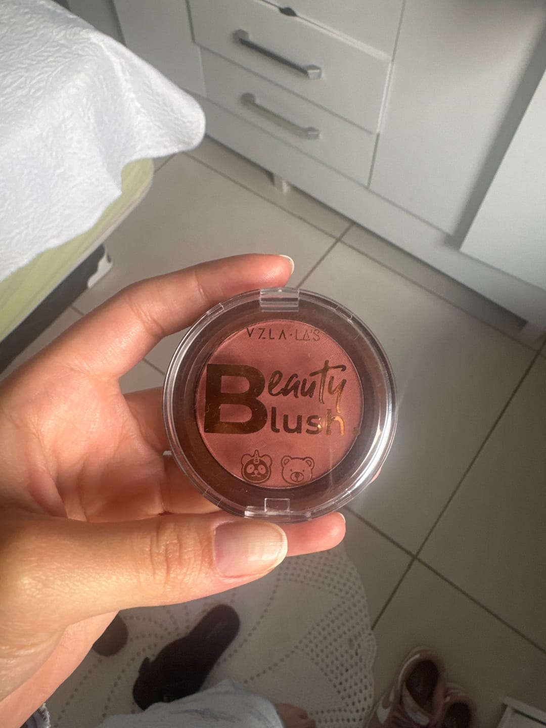 Customer photo review of Beauty Blush Compacto Red Mocha - Vizzela + La’s