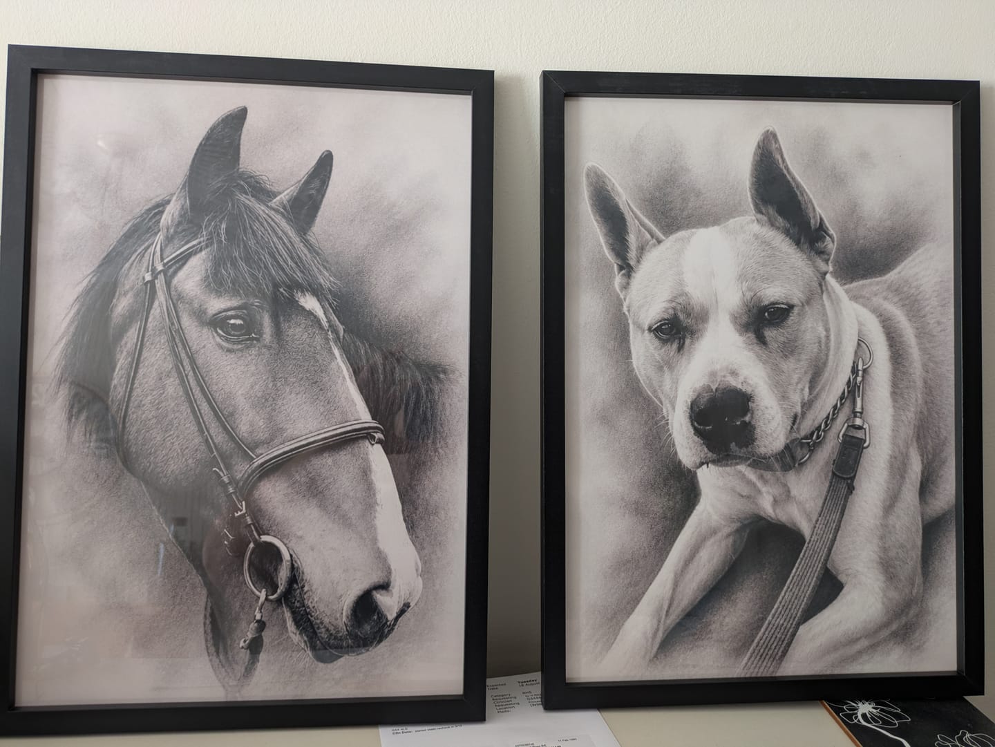 Customer photo review of Charcoal - Personalised Poster