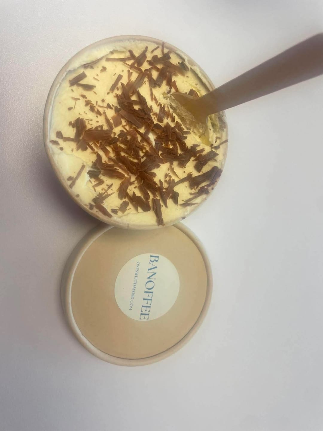 Customer photo review of BANANA PUDDING 🍌
